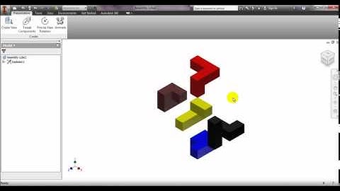 IED Puzzle Cube Exploded View