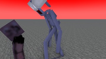 SCP 106 vs SCP 096 | Minecraft Animation