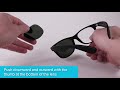 How to replace rayban new wayfarer sunglass lenses