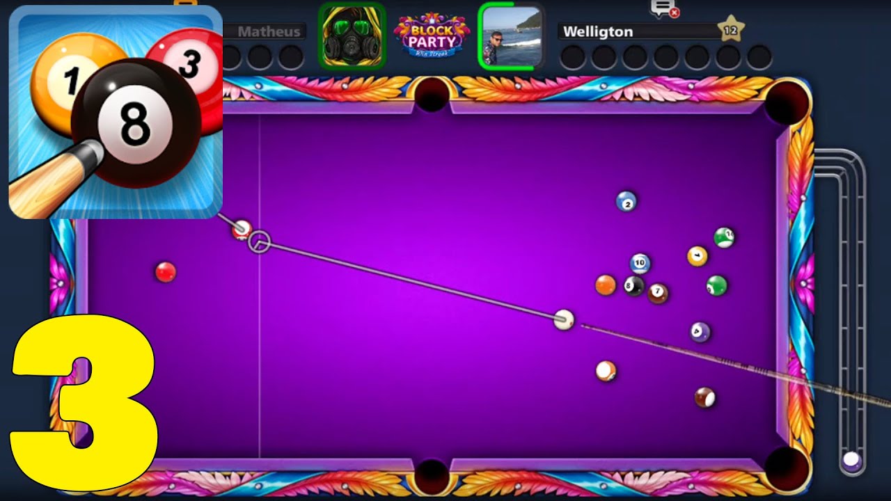 8 Ball Pool : Gameplay Walkthrough | Part 3| IOS, Android ...