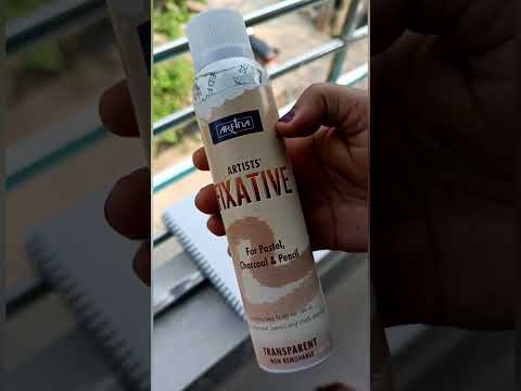 #fixativespray #fixative #shortsdrawing