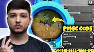 INFxFEDERAL SENSITIVITY AND CONTROL CODE | PUBGM/BGMI | FEDERAL PUBG SENSITIVITY CODE | SENSI ZONE 