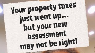 🚨 Your property taxes just went up… but your assessment might not be right.