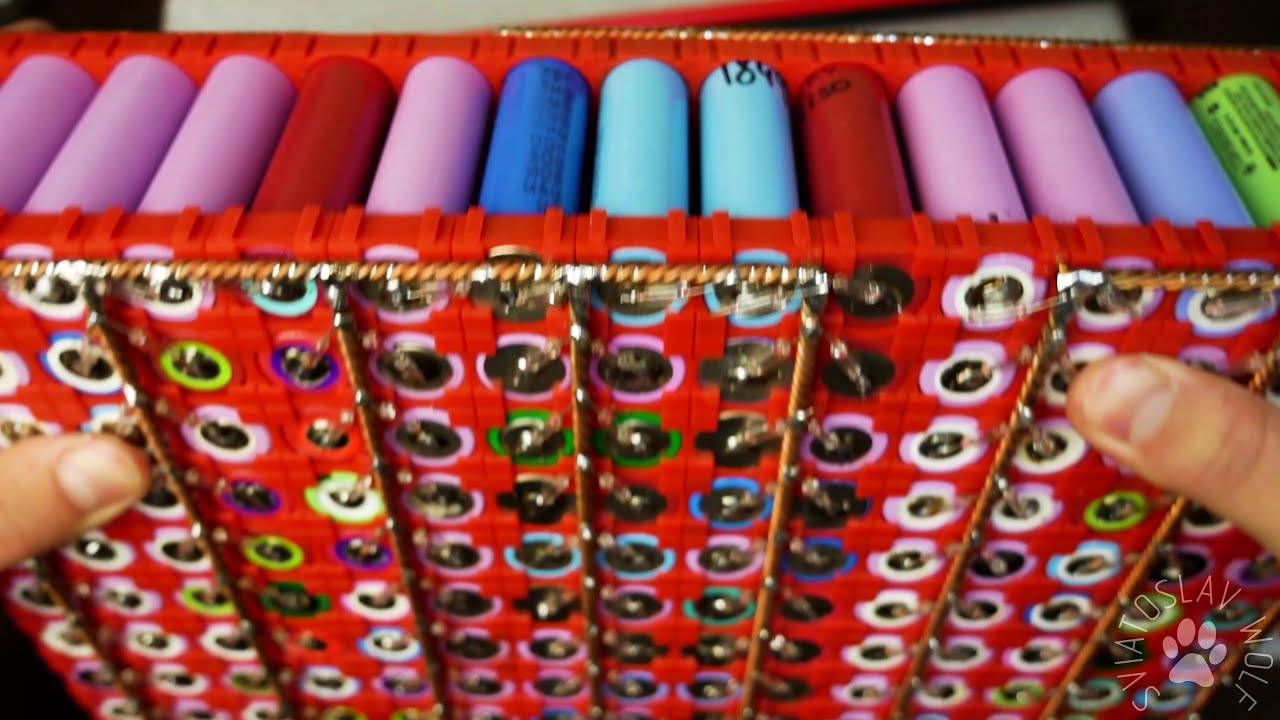 Самый мощный Power Bank 220v или как собрать Литий-Ионный Аккумулятор на велосипед, шуруповёрт и тп