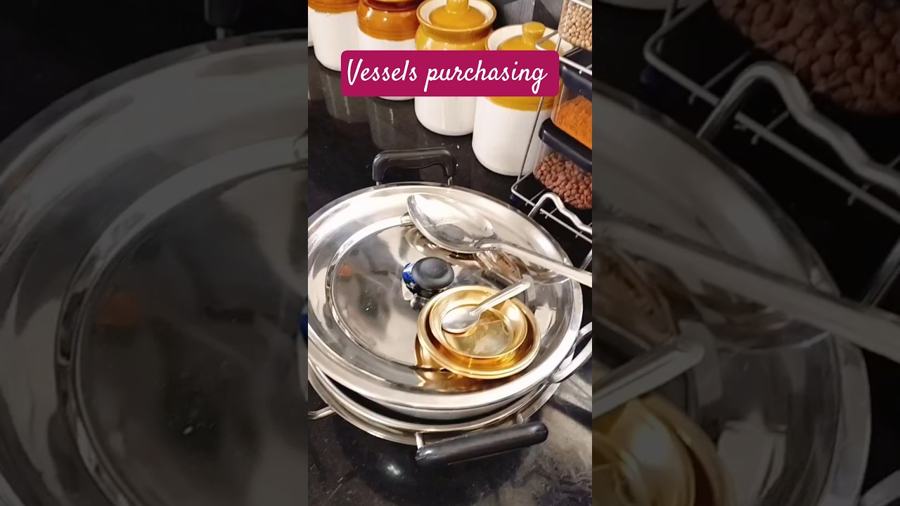 ✨புது வீட்டுக்கு போறோம் #vessels #purchase #sunday evening #ytshorts #naanmatumkd