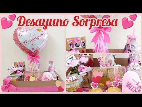 Desayuno Sorpresa para San Valentín * Desayuno sorpresa de amor y amistad * Desayuno sorpresa fácil