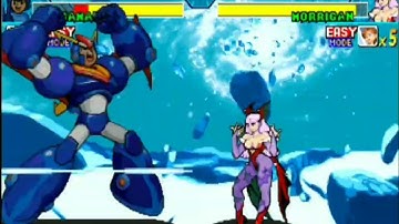 Marvel vs Capcom fighting roll