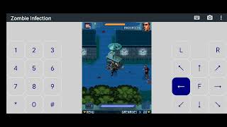 Zombie infection 1 by gameloft gameplay on java emulator 