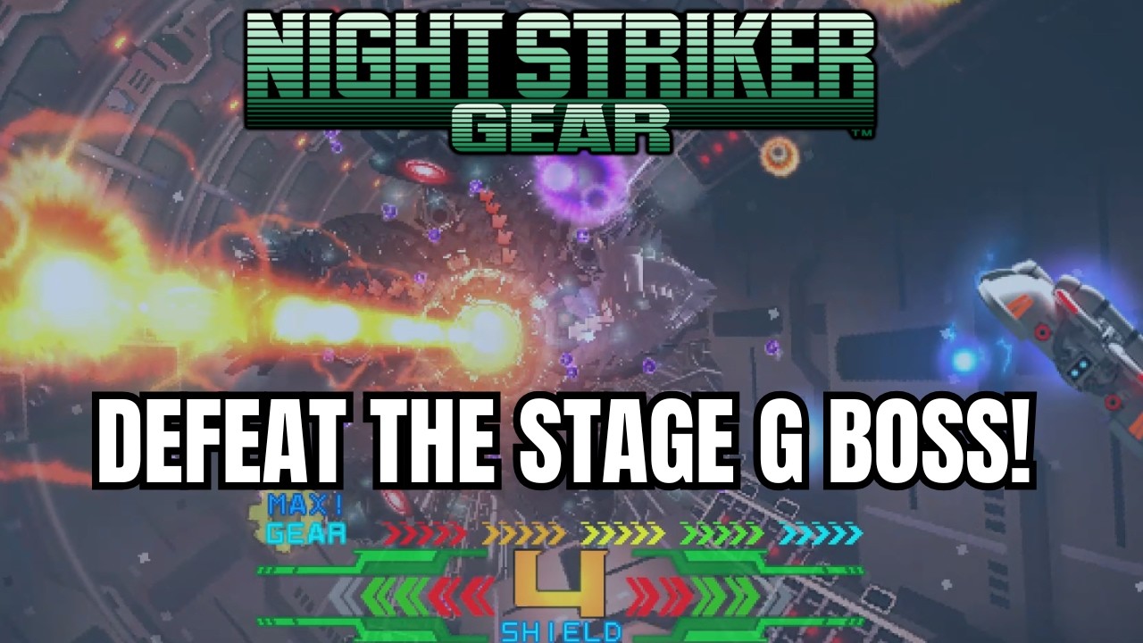 NIGHT STRIKER GEAR: HOW TO 1CC NORMAL MODE BETTER THAN ME