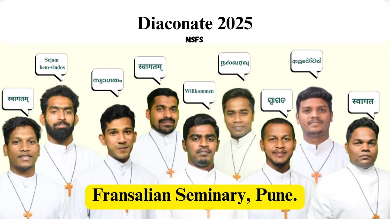Diaconate Ordination Ceremony 2025 | Fransalian Seminary, Pune | March 28, 2025