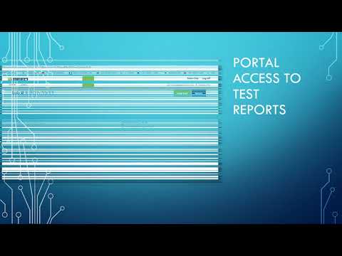 Customer Portal Test Report Access