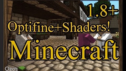 Minecraft | How to install Optfine+Shaders | 1.8+ | EASY!