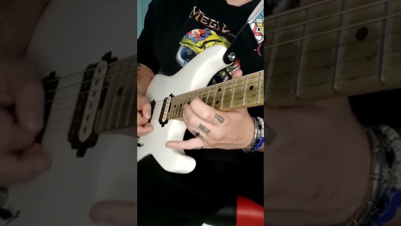 Chitarra SHRED e tanta fatica