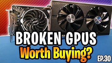 Are Broken Graphics Cards Worth Buying For Mining?