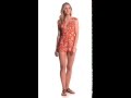 MINKPINK Floating in the Tropics Cover Up Romper | SwimOutlet.com