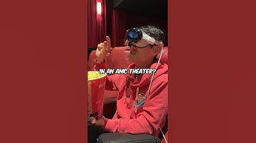 Who’s BIGGER? Vision Pro vs AMC Theater Movie Screen #visionpro