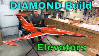 BUILDING THE BIGGEST DIAMOND - Elevator Install Aviation Design Diamond Target Drone - Part #6