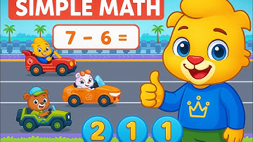  🚗 Fun Math Race – मज़ेदार गणित दौड़ | Learn Subtraction Easily |घटाना सीखो आसान @kidsenjoyment-d9p 