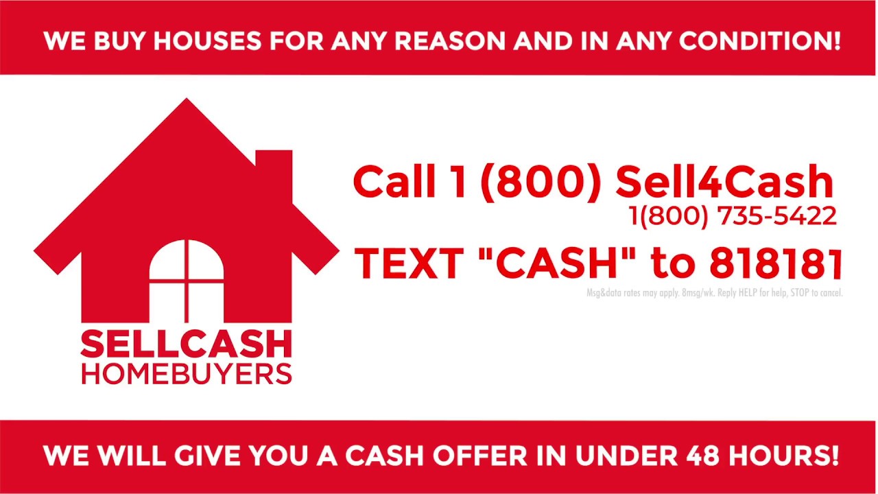 We Buy Houses - Sell Cash Home Buyers