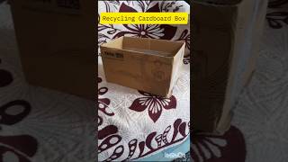 Recycling Cardboard #recycle