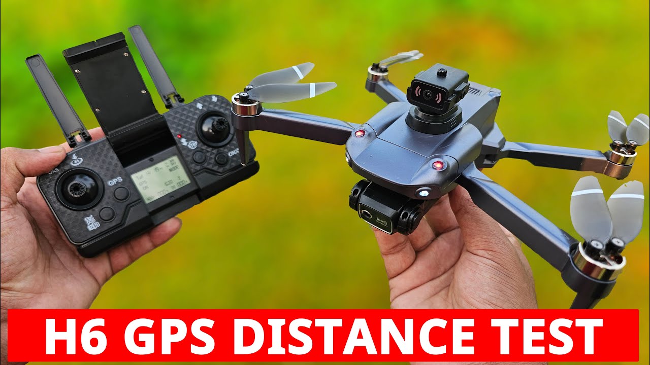 H6 GPS Drone Long Range Test | 2KM Distance Flight | H6 Drone Camera Signal & Performance Test
