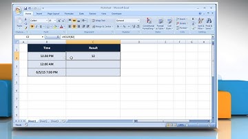 How to use HOUR function in Excel :Tutorial