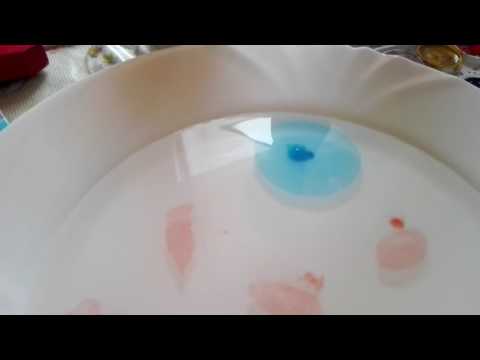 Необыкновенная красота! Краски и вода.