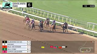 Binging wins Race 6 on Saturday, February 28 at Santa Anita Park