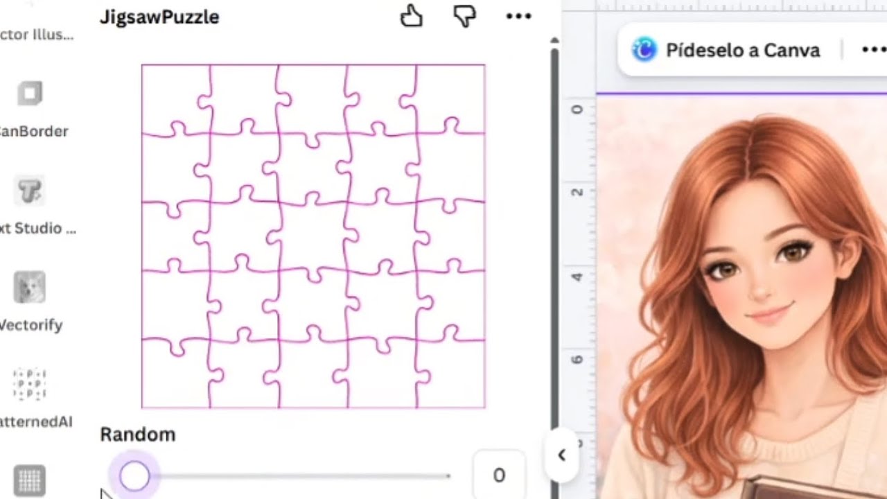 Convierte cualquier imagen en rompecabezas en Canva 🧩 