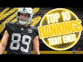 TOP 10 TIGHT END RANKINGS - 2025 Fantasy Football Advice