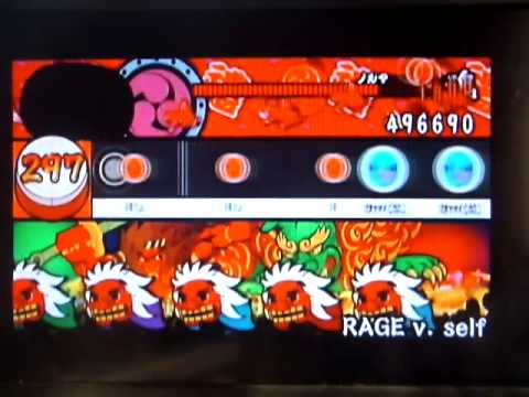 太鼓の達人PSPDX 　RAGE v.self　初見フルコンボ