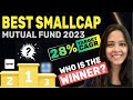 Best small cap mutual funds 2023  comparison quant nippon india small cap axis sbi  long term