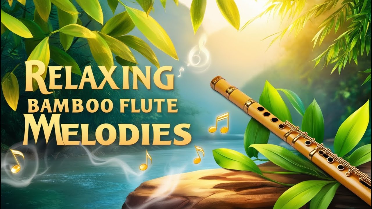 Soothing Bamboo Flute Music - Relaxing Instrumental Music for Healing ...