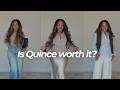 Quince Spring Haul | Mongolian Cashmere, Silk &amp; Linen Outfits (Quiet Luxury on a Budget)