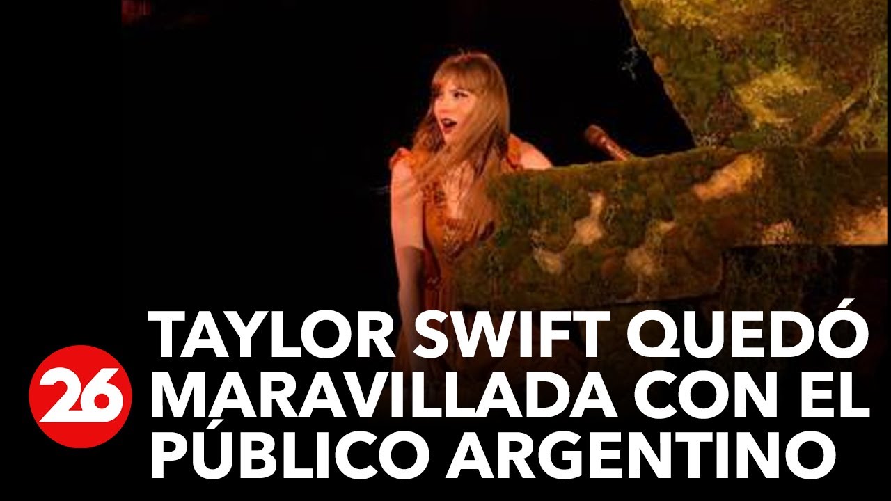 "Están a otro nivel": Taylor Swift se rindió ante el público argentino en su primer show