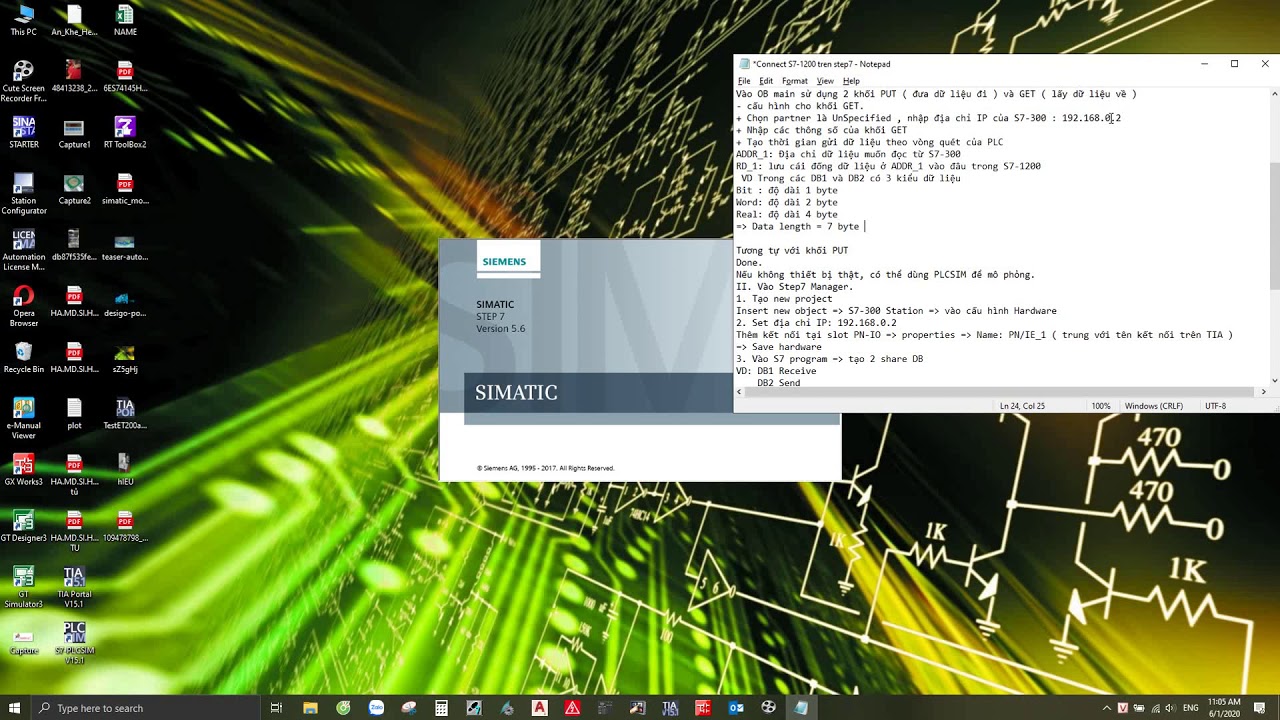 Profinet Communication S7-1200 with S7-300 on Step7 Manager ( Truyền thông S7-1200 với S7-300 )