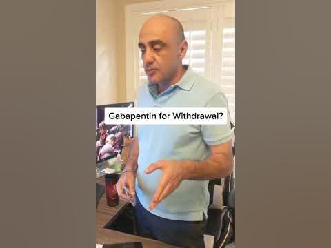 gabapentin for withdrawal