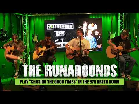 The Runarounds play "Chasing The Good Times" in the 97X Green Room