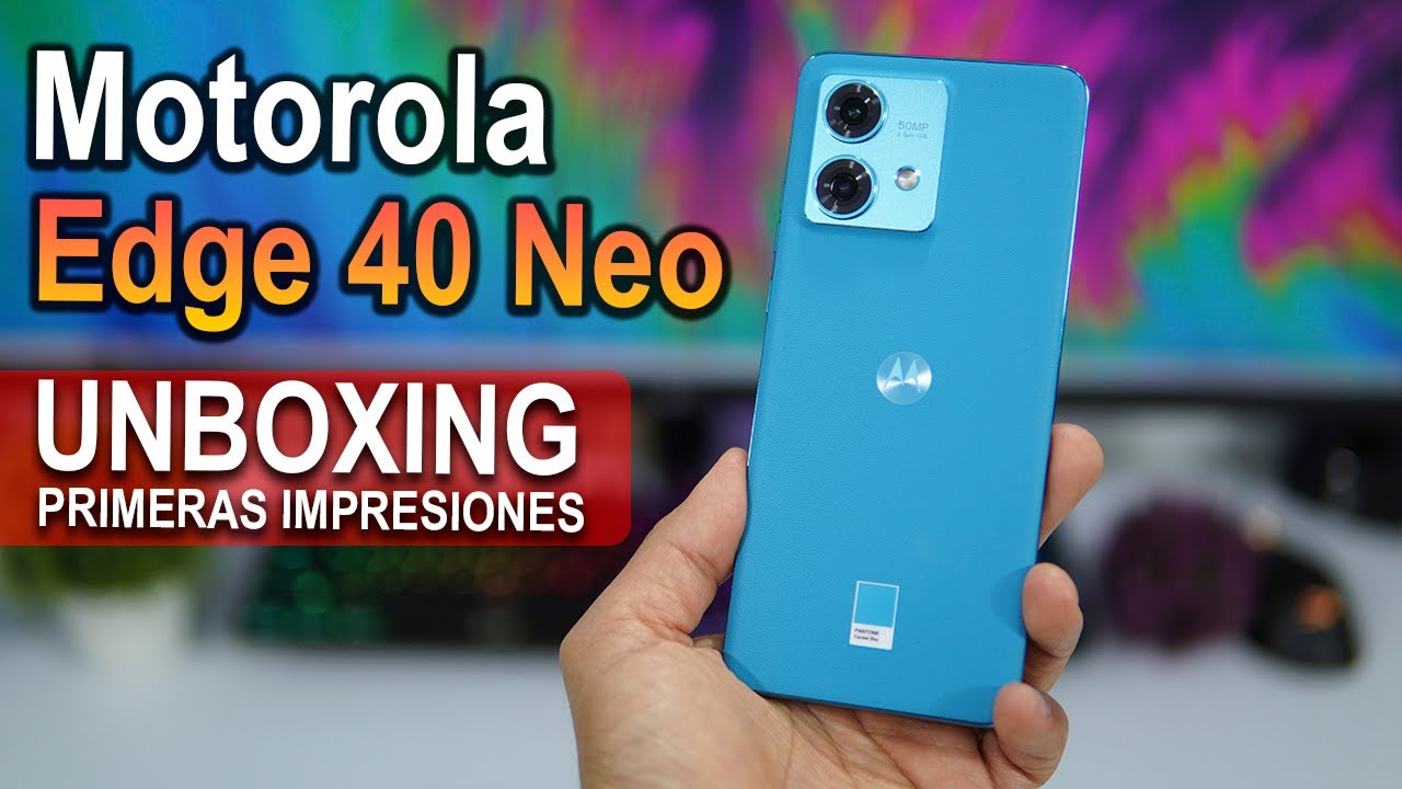 Motorola Edge 40 Neo Unboxing and First Impressions - Gizmochina