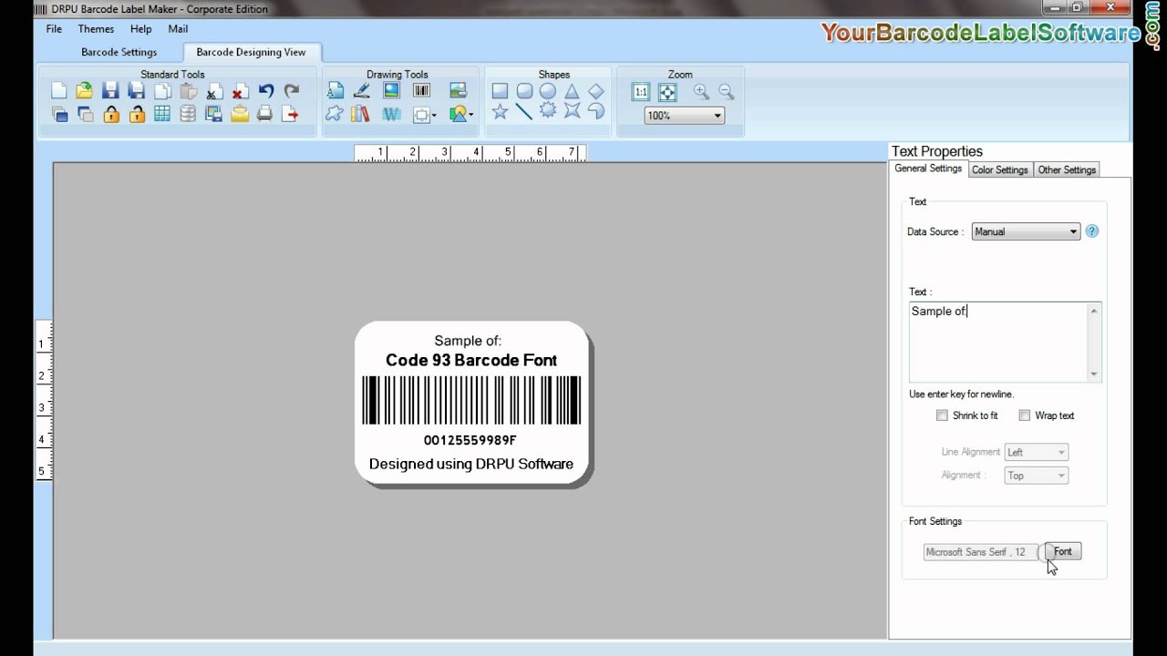 How to modify existing barcode labels: DRPU Barcode Label Maker ...