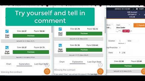 BINARY.COM(OVER&UNDER )H&R STRATEGY PART 2 WITH ANALYSIS