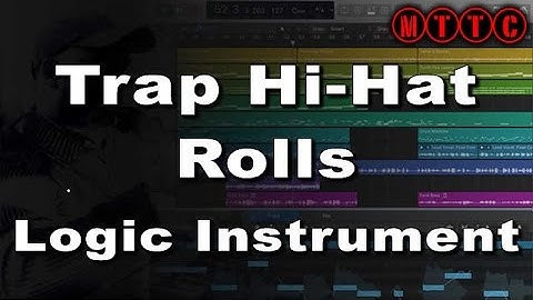 Trap Beat Hi-Hat Rolls in Logic Pro X | Arpeggiator