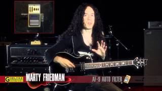 HEAR THEIR GEAR - Marty Friedman - Maxon AF-9 chords