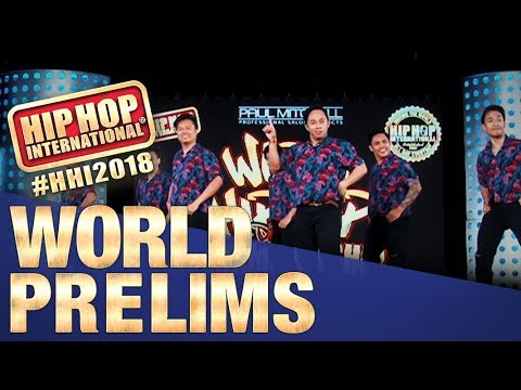 The Peepz - Philippines (Bronze Medalist Adult Division) at HHI World Prelims 2018