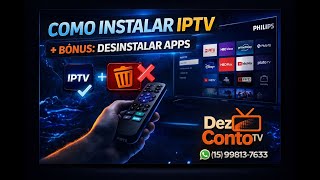 🔥 Como Instalar IPTV na Philips Titan OS + BÔNUS: Desinstalar Apps 📺🚀 2026 top 
