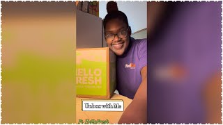 Unbox with Me! Ft. HelloFresh