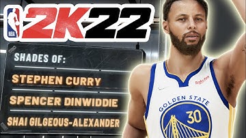The BEST NBA 2K22 Point Guard Build | Steph Curry DEMI GOD Build