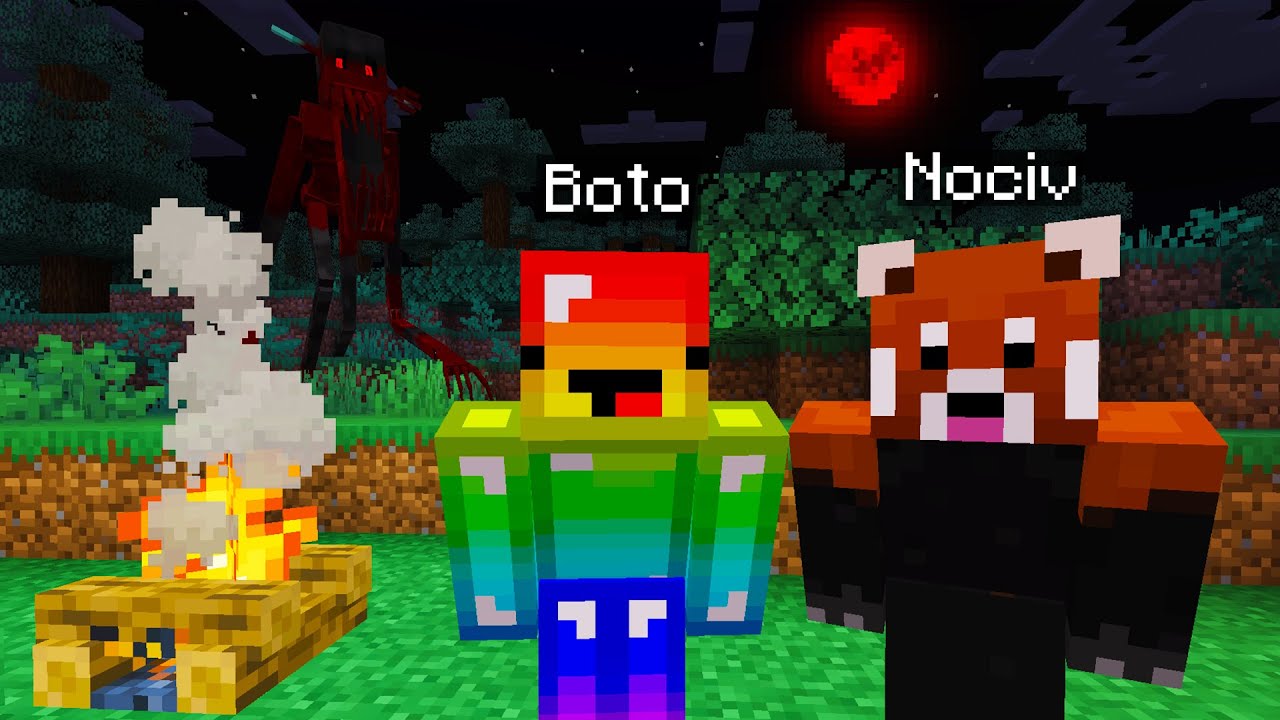 Minecraft HORROR cu @Nocivanu  n-am scăpat cu viață 💀