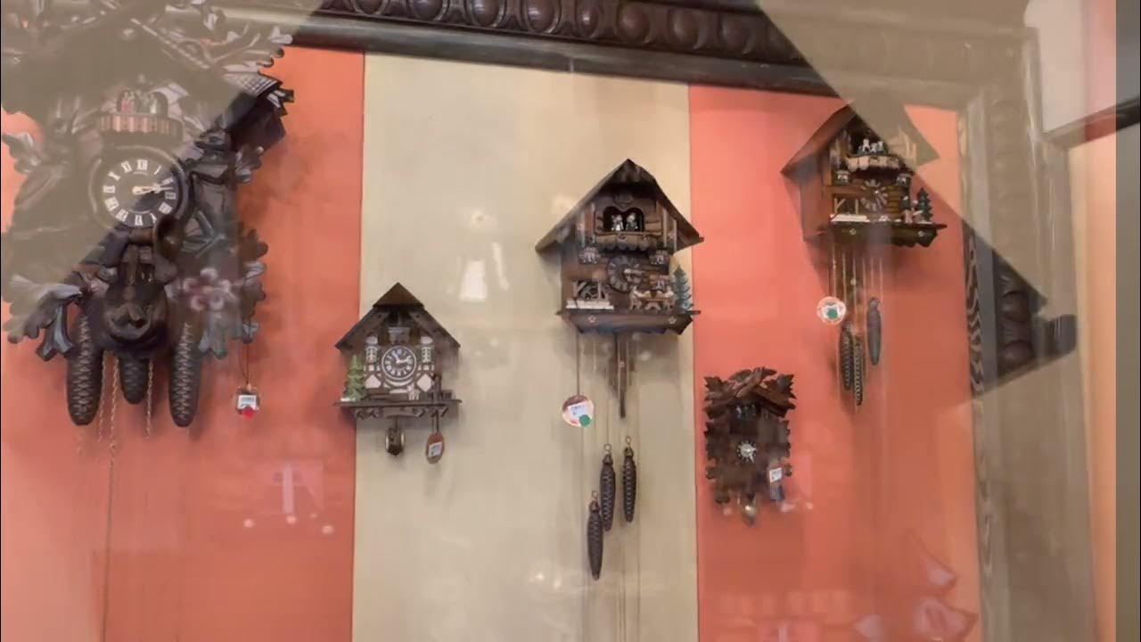 [2023] GERMAN CUCKOO CLOCK THE CUCKOO BIRD SAYS "CUCKOO CUCKOO