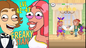 🏅FREAKY STAN: The Life Story 😂🤣 LVLs 42~43 | Gameplay Walkthrough